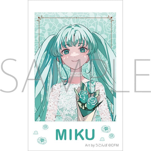 『初音ミクシリーズ』チェキプリント/初音ミク パーティードレス Art by うごんば